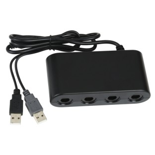 adaptateur manette GameCube 4 ports pour Nintendo Wii U/PC USB/Switch