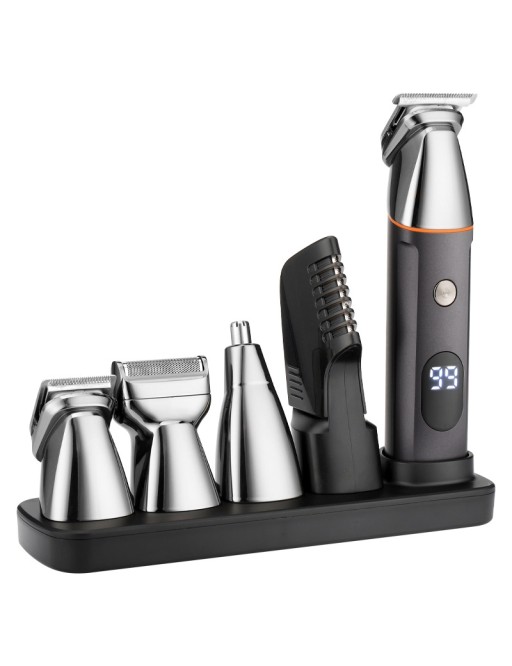 5in1 Shaver Set with Stand Silver