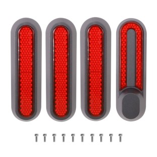 Elektro-Scooter Abdeckung mit reflektierenden Streifen & Schrauben für Xiaomi Mijia 1S / Pro 2