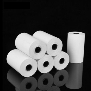 10 rouleaux de papier thermique 57x25mm