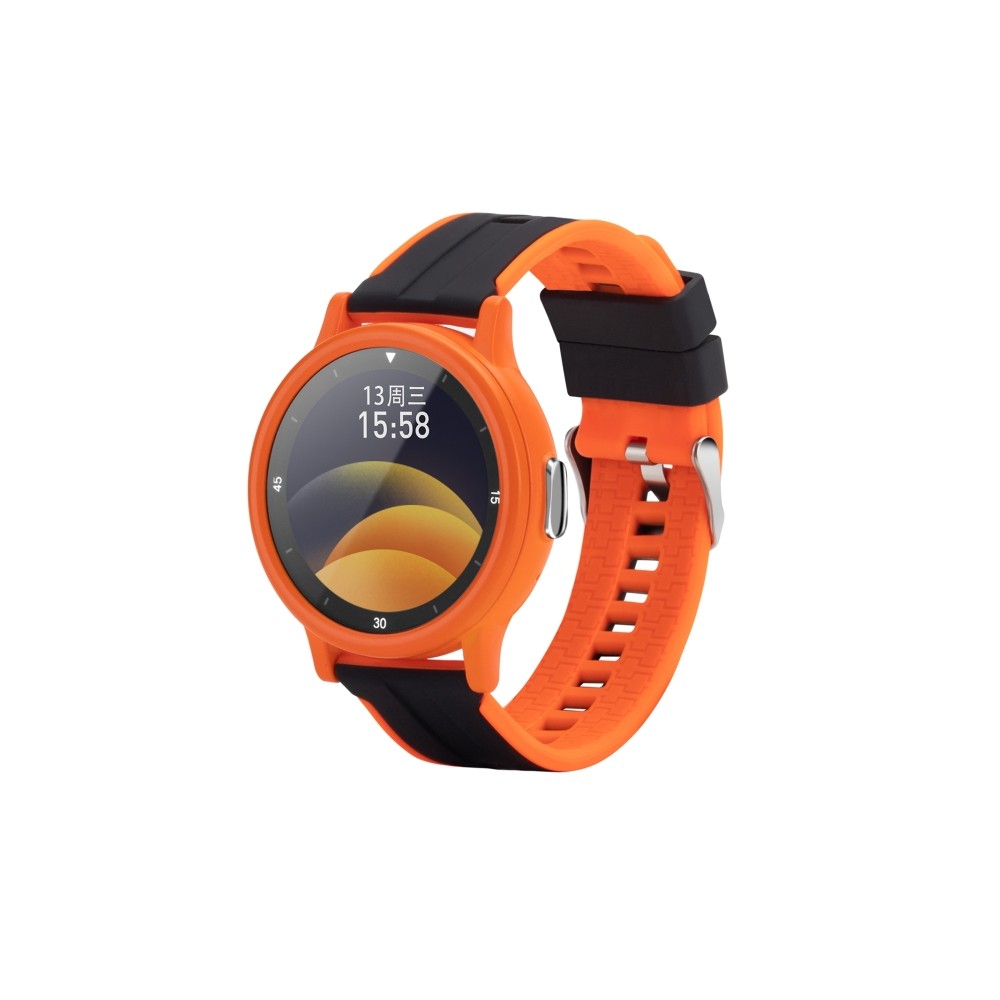 Hamtod KL2 1,28 Zoll Smart Watch mit BT Anruf / Schlaf, Herzfrequenz & Blutdruck-Monitor Orange