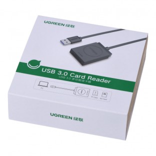 Adattatore USB 3.0 SD/TF Card Reader Nero