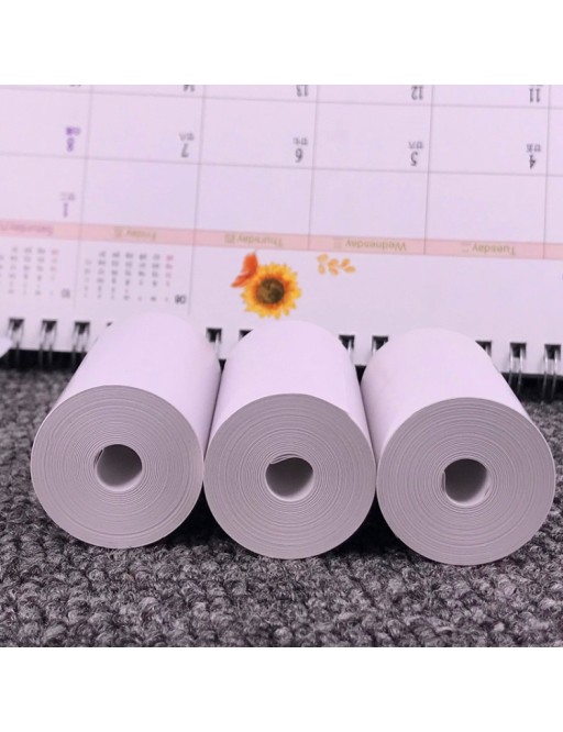 10 rotoli di carta termica C19 per stampanti 57 x 30 mm