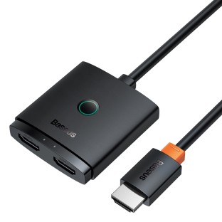 Baseus convertitore HDMI 2in1 con cavo da 1 m nero