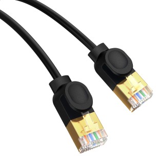 Baseus CAT7 dünnes Ethernet Kabel 5m Schwarz