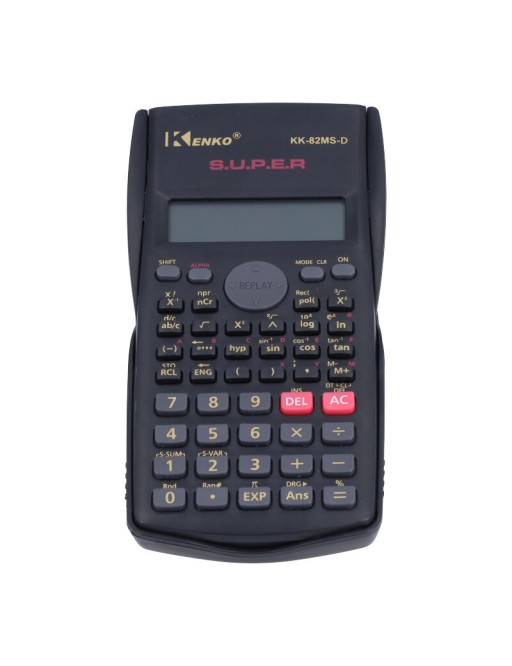 Calculatrice de poche multifonctionnelle avec 240 fonctions noir
