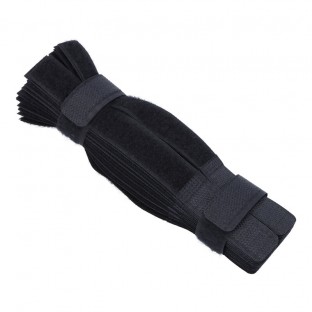 Velcro cable tie set of 50 black