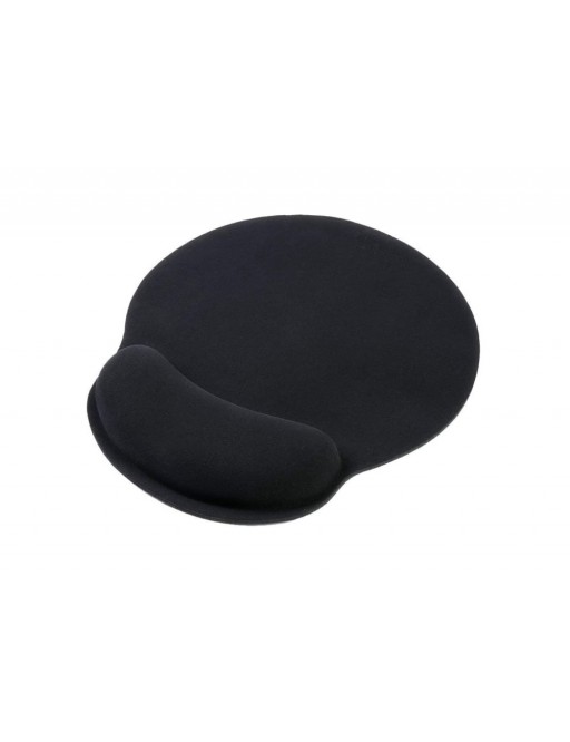Anti-Slip Mouse Pad with Wrist Rest Black