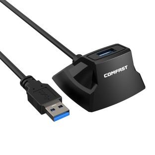 Comfast 1.2m USB 3.0 Verlängerungskabel mit Sockel