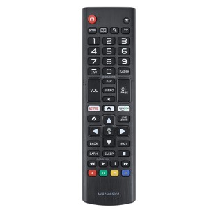Replacement remote control for LG TV AKB75095307