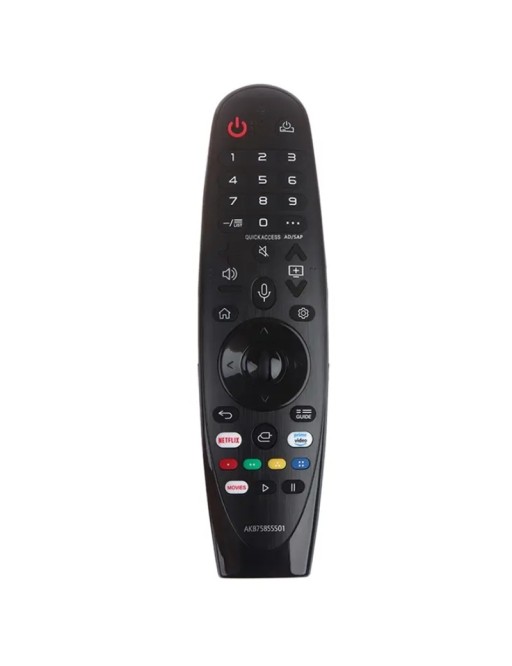 Replacement remote control for LG TV AKB75855501