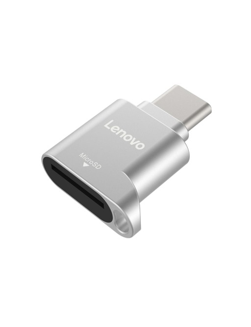Lenovo USB-C zu TF Mini Kartenleser Silber