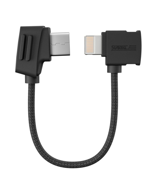 10cm Lightning to Micro USB data cable for DJI Mavic / Mini / Air