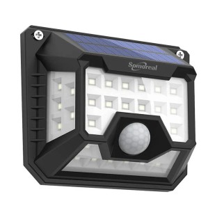 BlitzWolf 2er Set LED-Solarlampe mit Dämmerungs- und Bewegungssensor