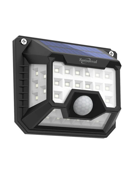 BlitzWolf 2er Set LED-Solarlampe mit Dämmerungs- und Bewegungssensor