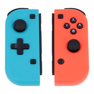 Controller Joy-Con senza fili per Nintendo Switch blu/rosso